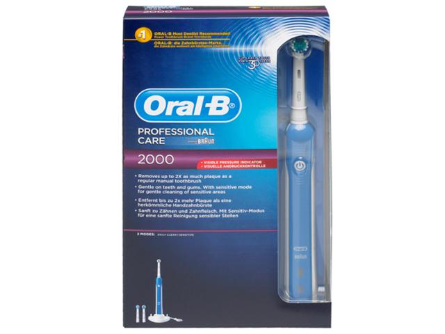 Muildier Vulgariteit Getand Oral-B professional care 2000 elektrische tandenborstel