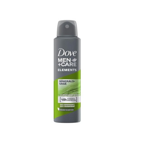 Dove Men+Care Minerals+Sage Anti Perspirant Deodorant Spray 150ml ...