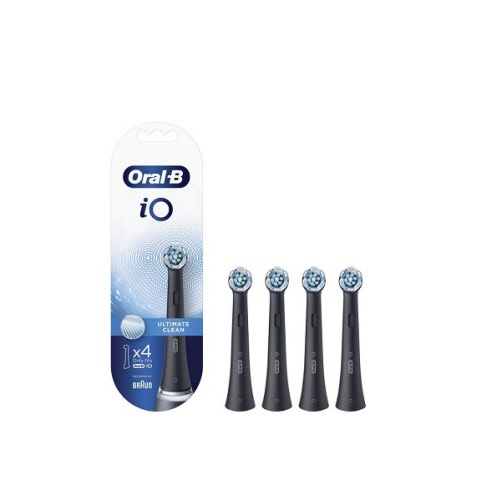 Oral-B IO Ultimate Clean Opzetborstels Zwart 4 Stuks Voordelig Online ...