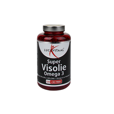 cap Onderdrukken Uitgaan Lucovitaal Super Visolie Omega 3-6 -150 capsules